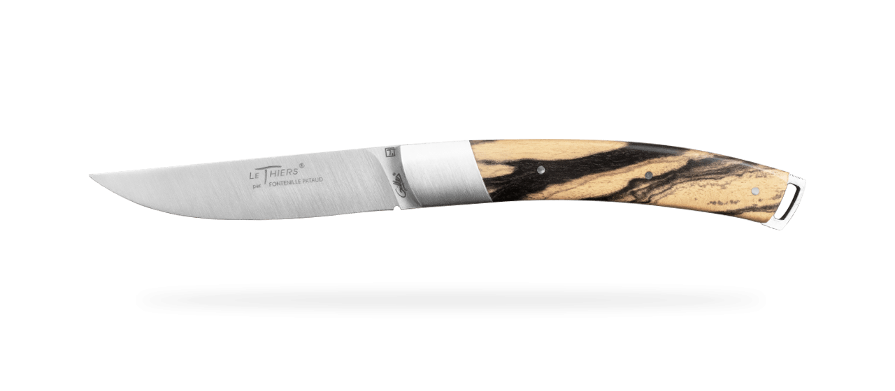 Le Thiers® Nature Royal ebony knife handmade in France