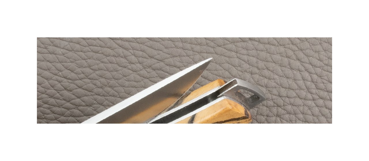 Couteau Le Thiers® Nature Ébène royal fabrication artisanale