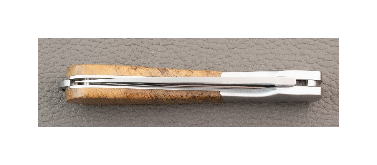 Corsican Sperone knife Classic Range Teak burl