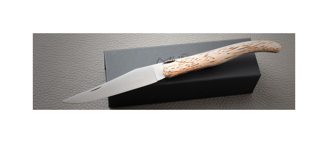 Laguiole Flower Full Handle Palm Tree 12 cm knife,  Virgilio Muñoz