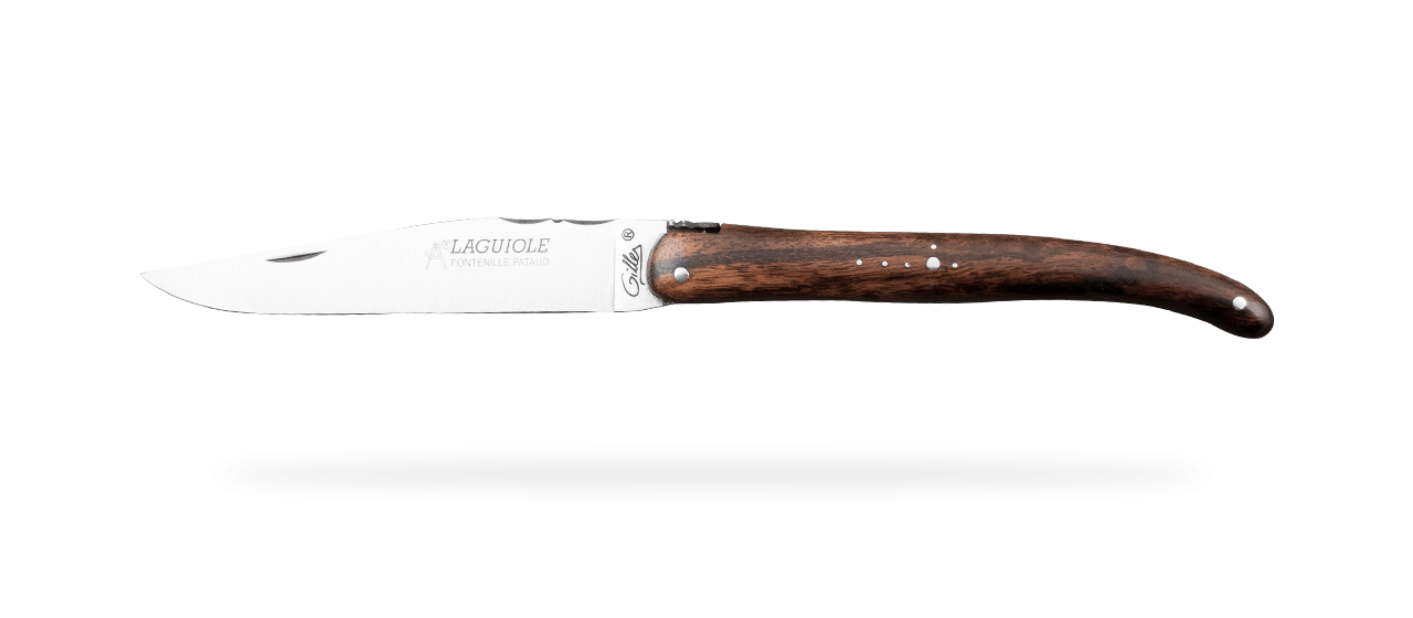 Laguiole Knife Traditional 11 cm Classic Range Full Handle Ironwood made in France