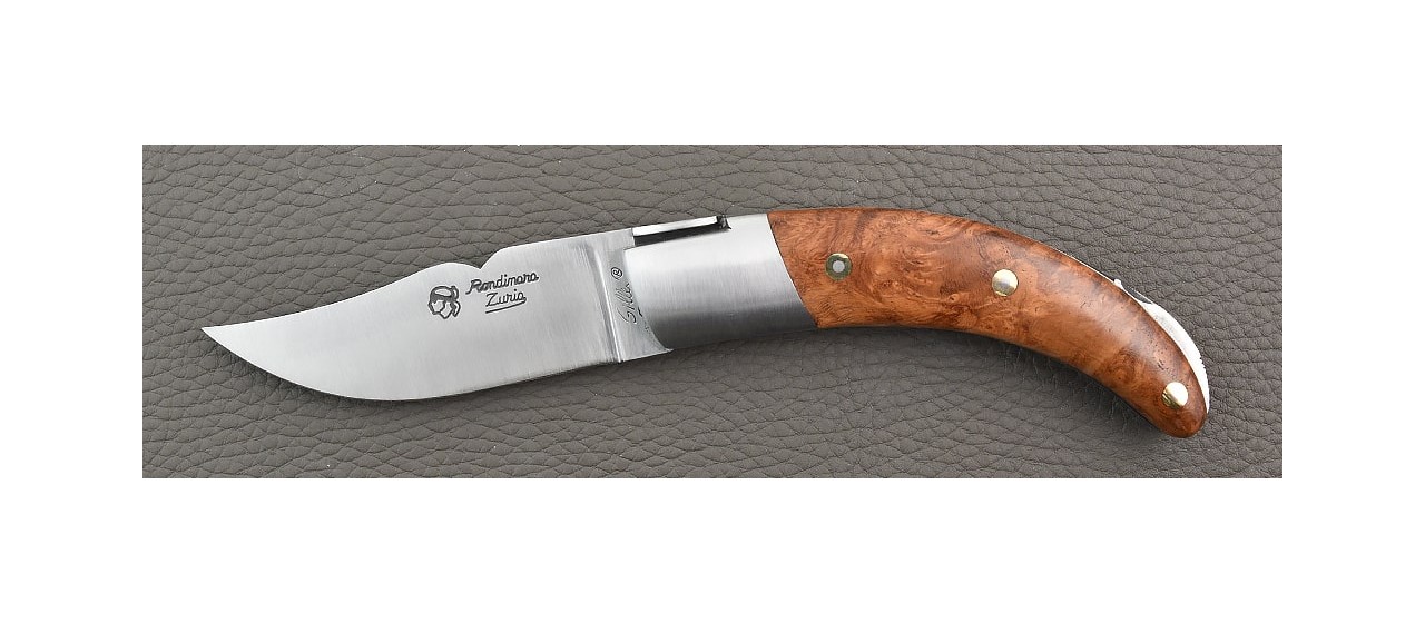 Couteau Corse le Rondinara Classique loupe de Thuya