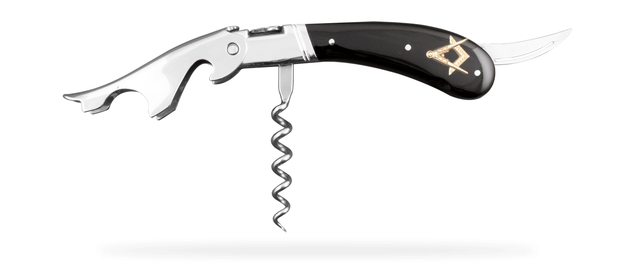 Laguiole Magnum corkscrew freemason