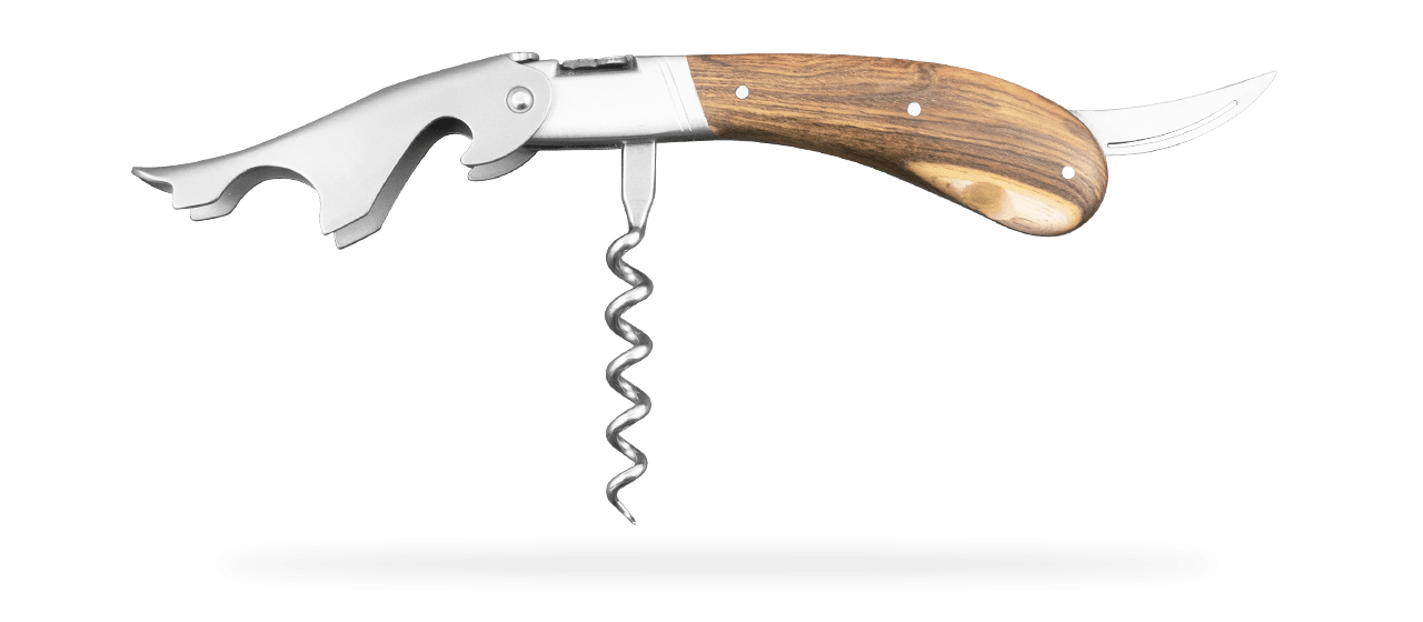 Laguiole Magnum corkscrew Pistachio wood