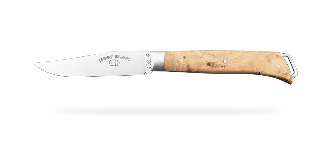 Le Saint-Bernard 11 cm Classic Range Stabilized poplar burl