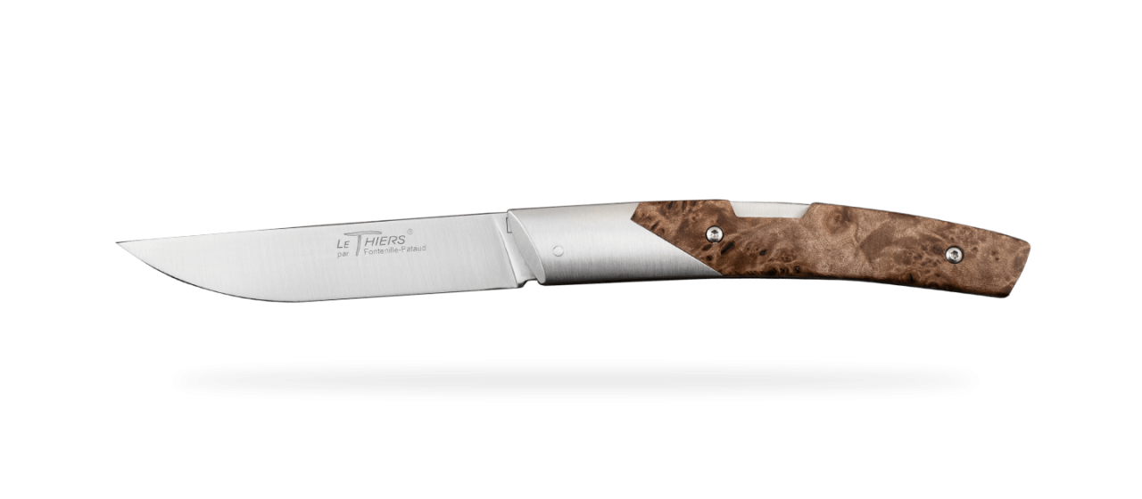 Le Thiers® Advance RWL34 Stabilized Linden burl