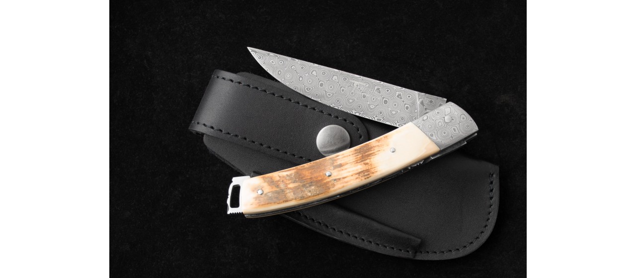 Le Thiers® Nature Damascus Mammoth Ivory