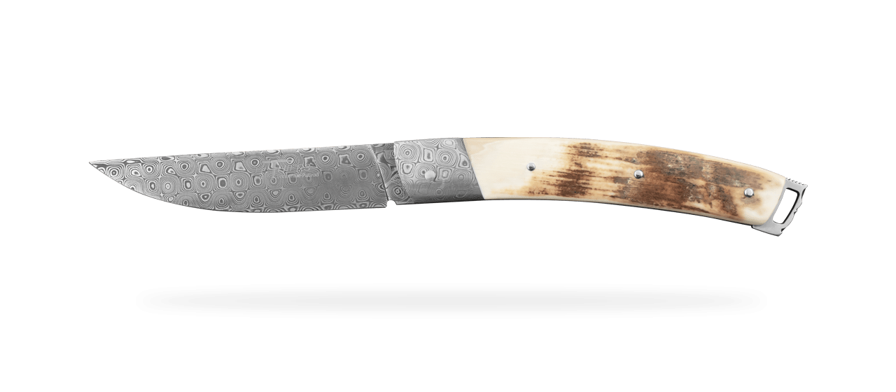 Le Thiers® Nature Damascus Mammoth Ivory