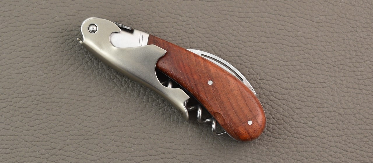 Laguiole Magnum corkscrew Mahogany