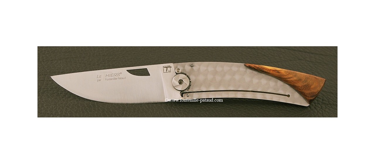 Le Thiers Knife Craft Range Pistachio wood