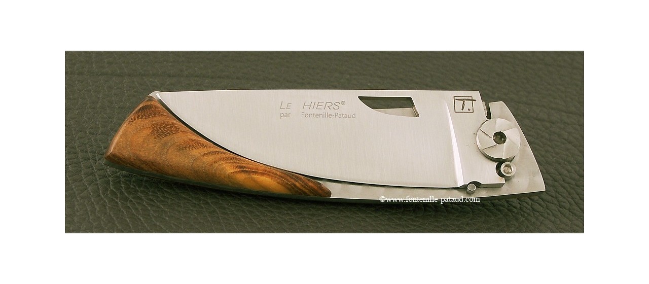 Le Thiers Knife Craft Range Pistachio wood