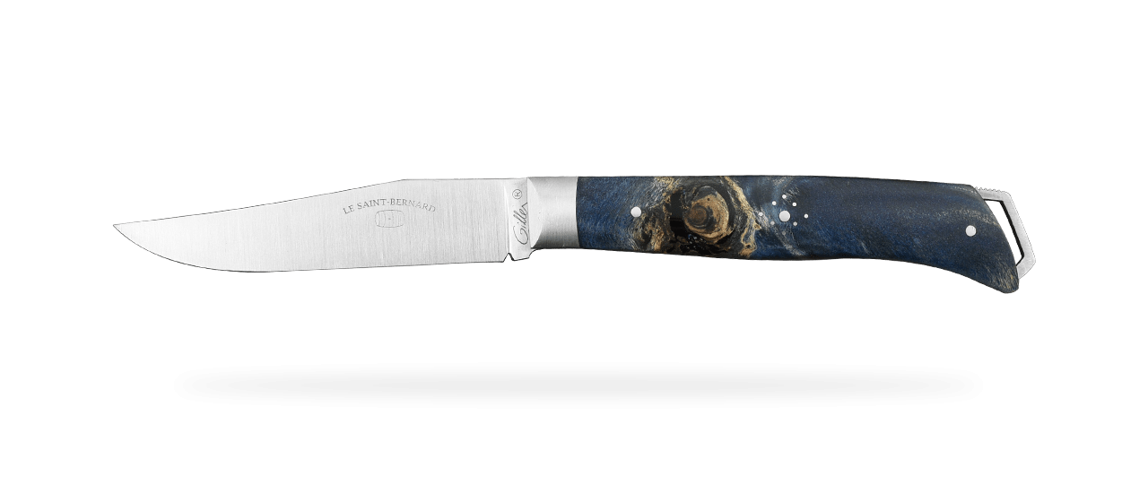 Le Saint-Bernard 11 cm Classic Range Blue Poplar burl