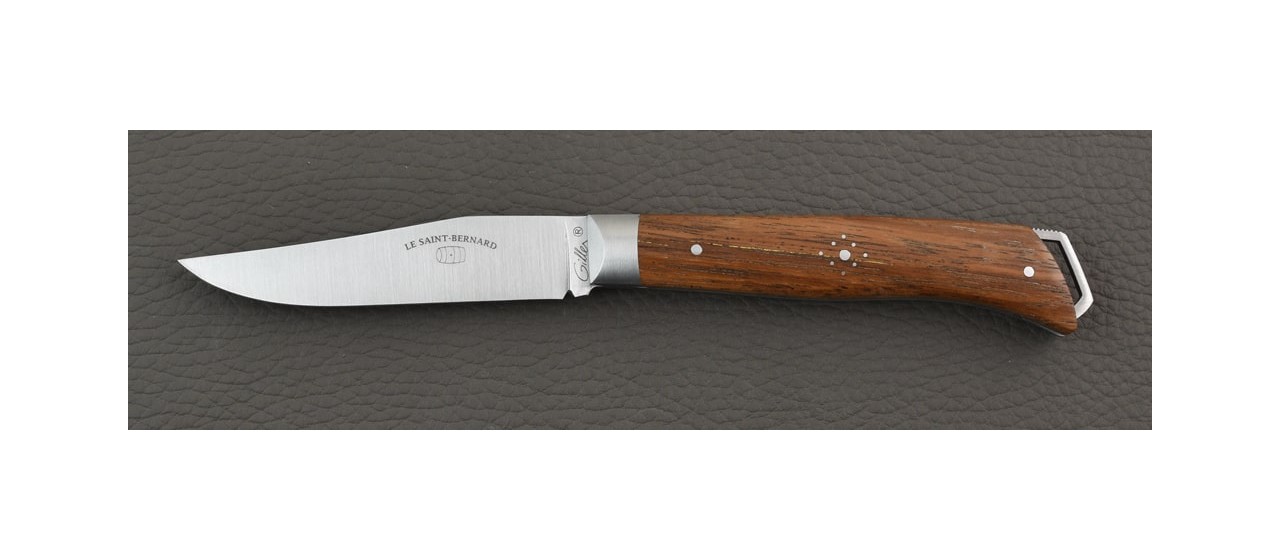 Alpin knife Le Saint Barnard, Padouk handle