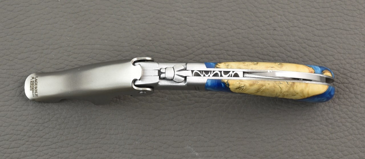 Laguiole Magnum corkscrew Hybrid Boxwood