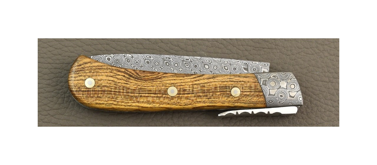 Corsican L' Antò "Guilloché" Damascus Range Bocote