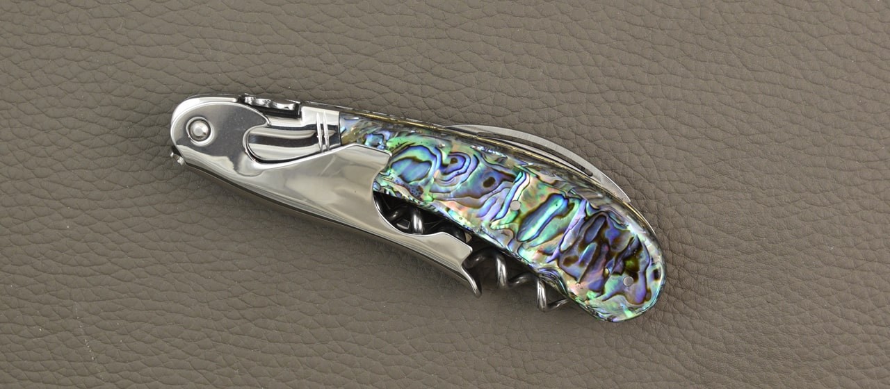 Laguiole Magnum corkscrew Mother of pearl