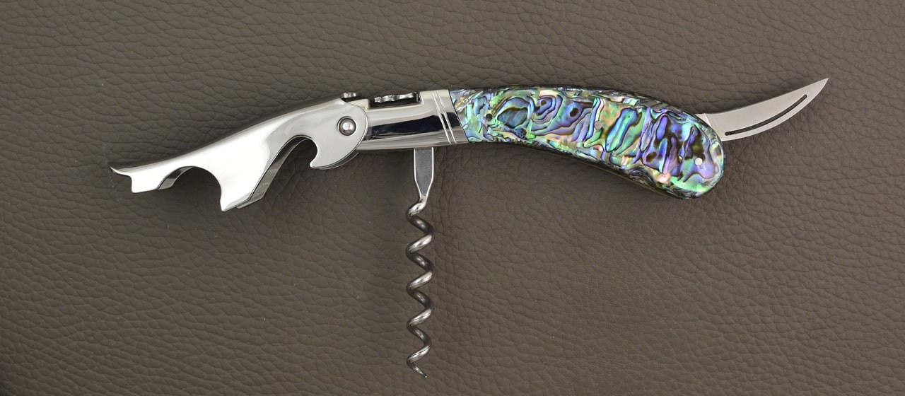 Laguiole Magnum corkscrew Mother of pearl