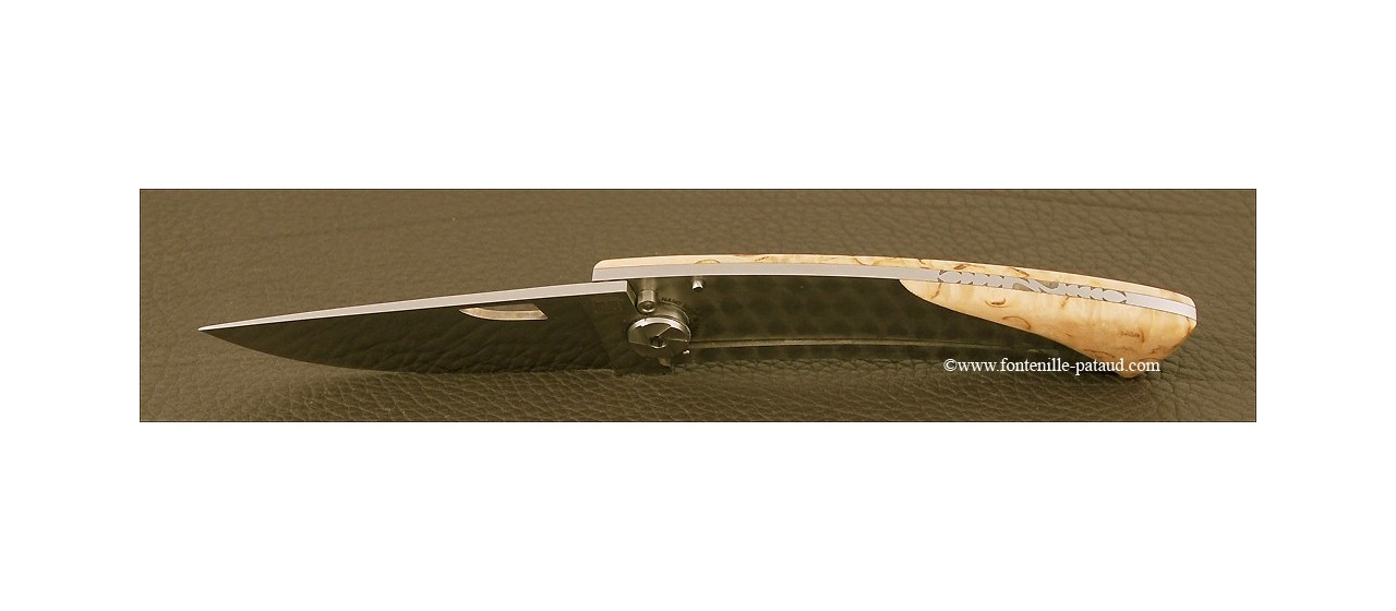 Le Thiers Knife Craft Range Curly birch