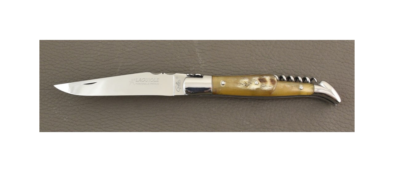 Laguiole Knife Picnic Classic Range Ram Horn