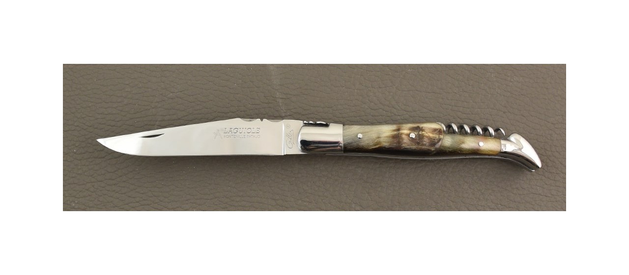 Laguiole Picnic Classic Range Dark Ram Horn