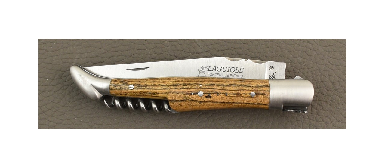 Laguiole Traditionnel 12 cm Classique avec Tire-Bouchon Bocote