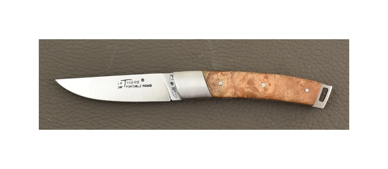 Le Thiers® Pocket Amboyna burl