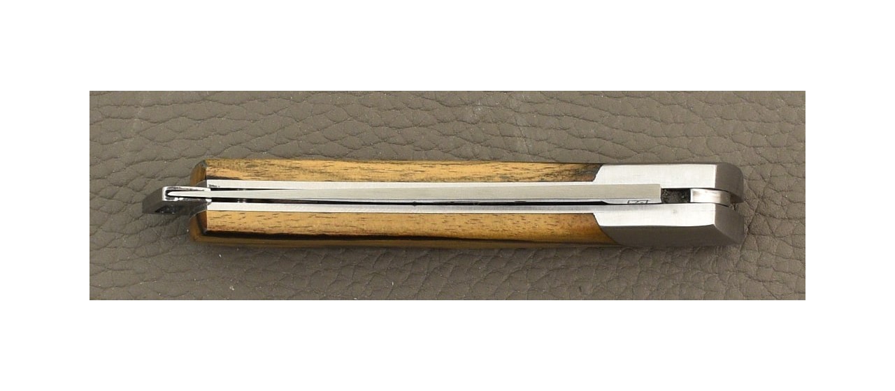 Couteau Le Thiers® Pocket Ébène royal fabrication artisanale en France
