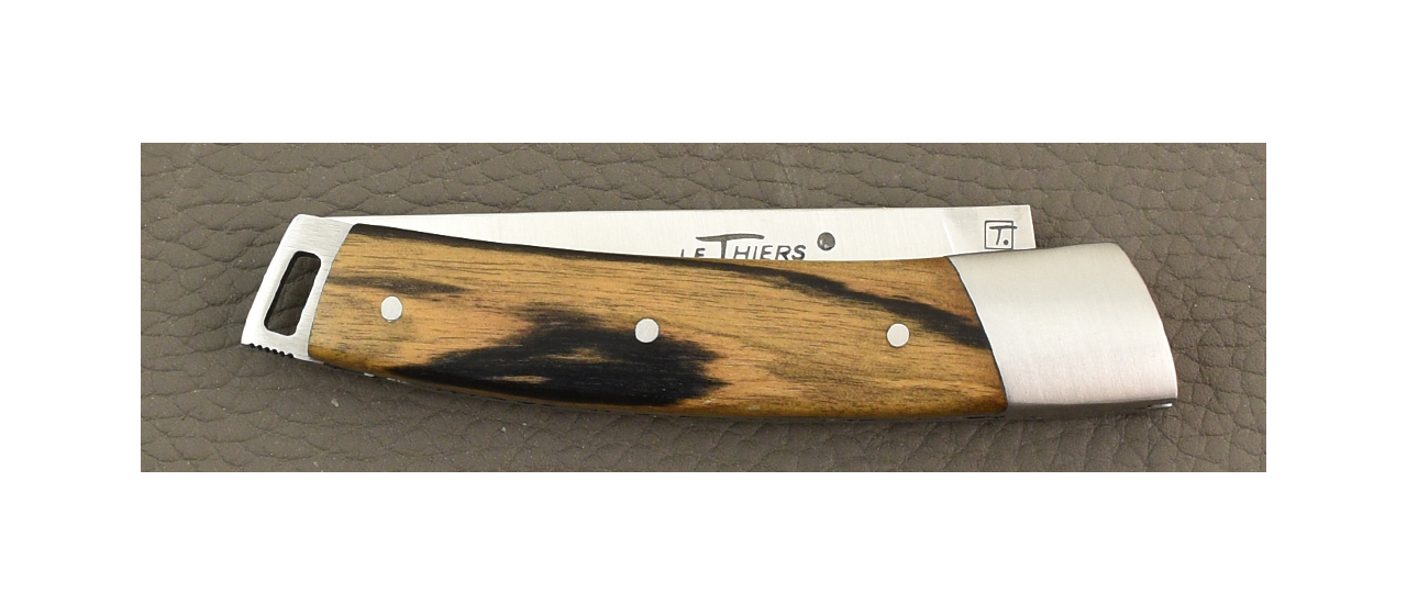 Le Thiers® Pocket knife with a Royal ebony handle