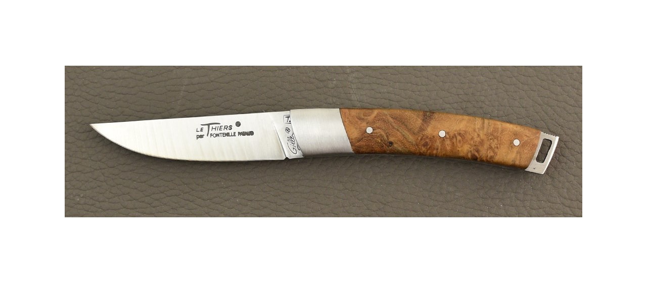 Le Thiers® Pocket knife Teak burl