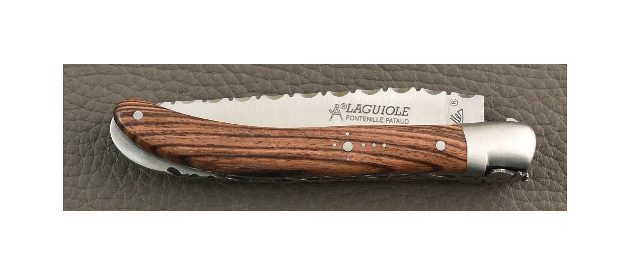 Laguiole Le Pocket Guilloché Range Purplewood