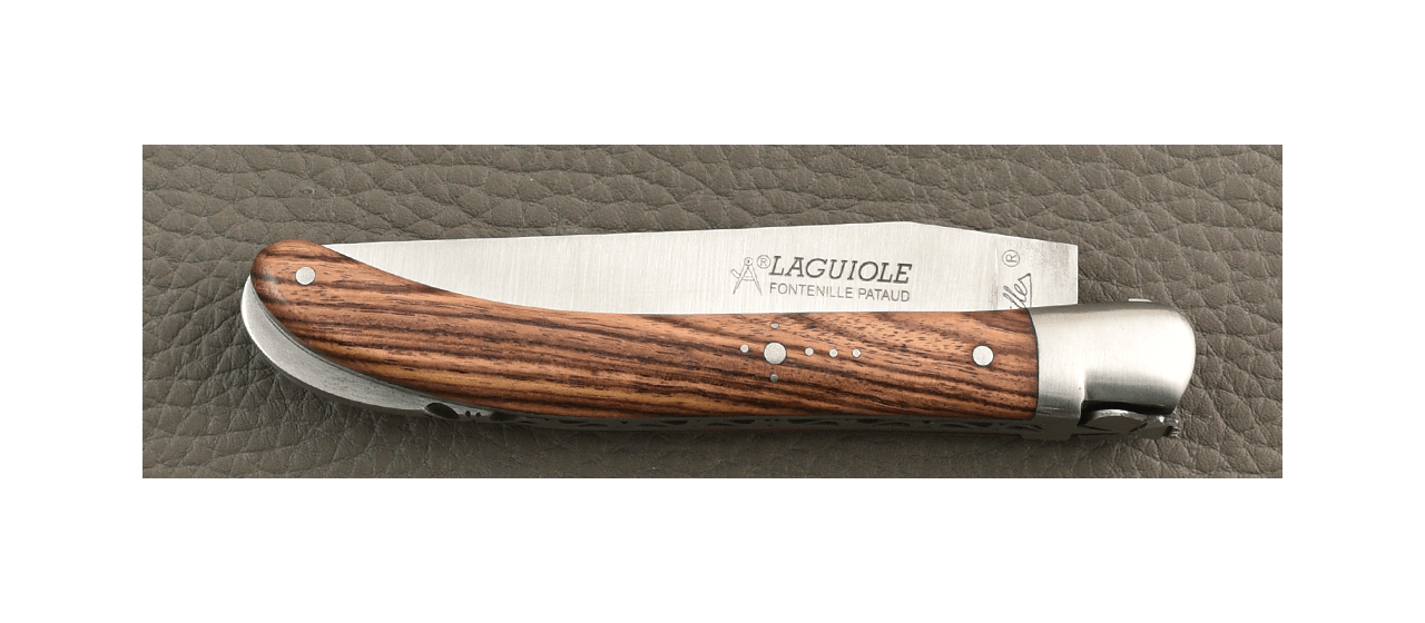 Laguiole Knife Le Pocket Classic Range Purplewood