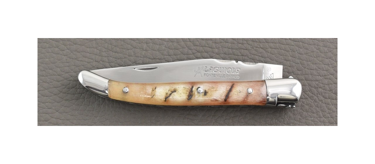 Laguiole Traditional 11 cm Classic Range Ram horn knife