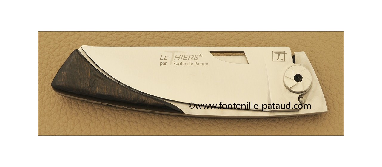 Le Thiers Knife Craft Range Buffalo bark