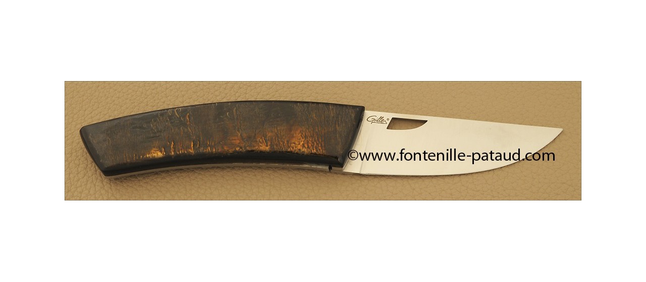 Le Thiers Knife Craft Range Buffalo bark