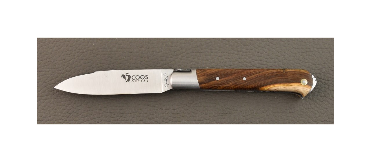 5 Coqs knife Classic Range Pistachio wood