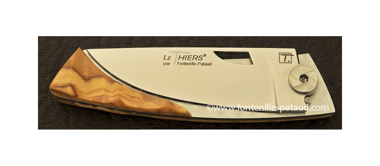 Le Thiers Knife Bamboo Range Olivewood