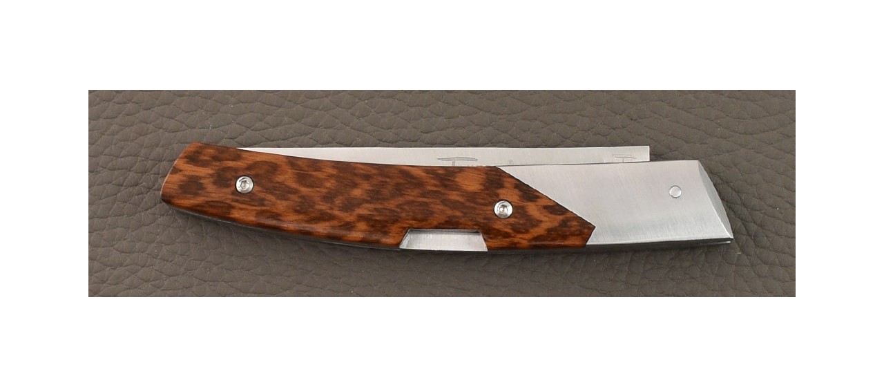 Le Thiers® Advance knife Amourette handle and RWL34 steel blade made in France by Fontenille Pataud