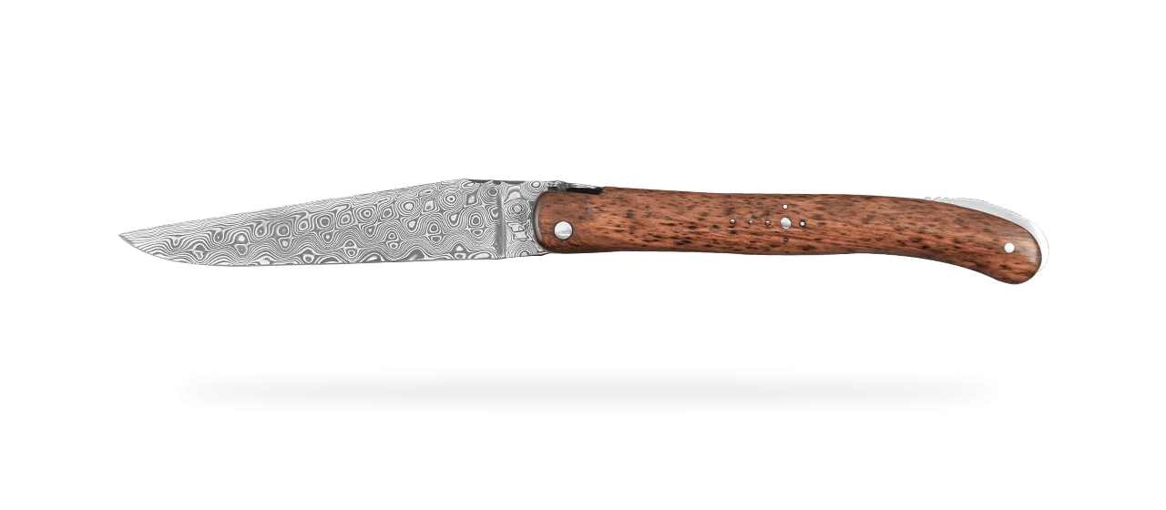 Laguiole Nature Damascus Range Full handle Amourette