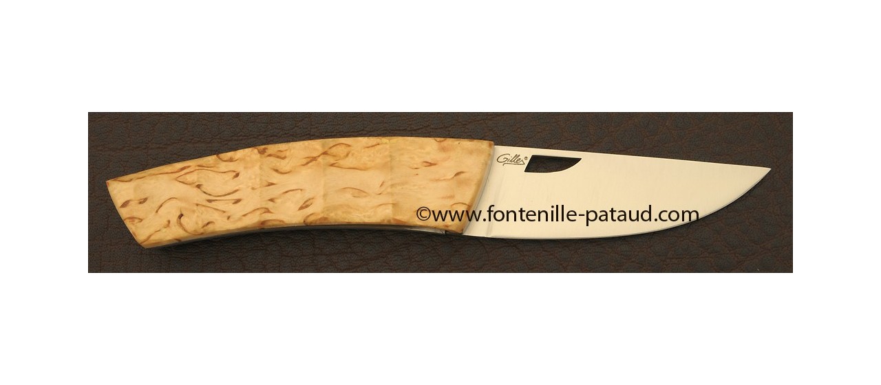 Le Thiers Knife Bamboo Range Curly birch