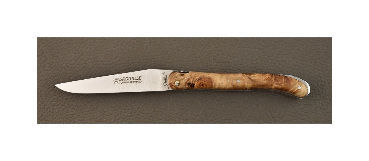 Laguiole Nature Classic Range Full Handle Stabilized poplar burl