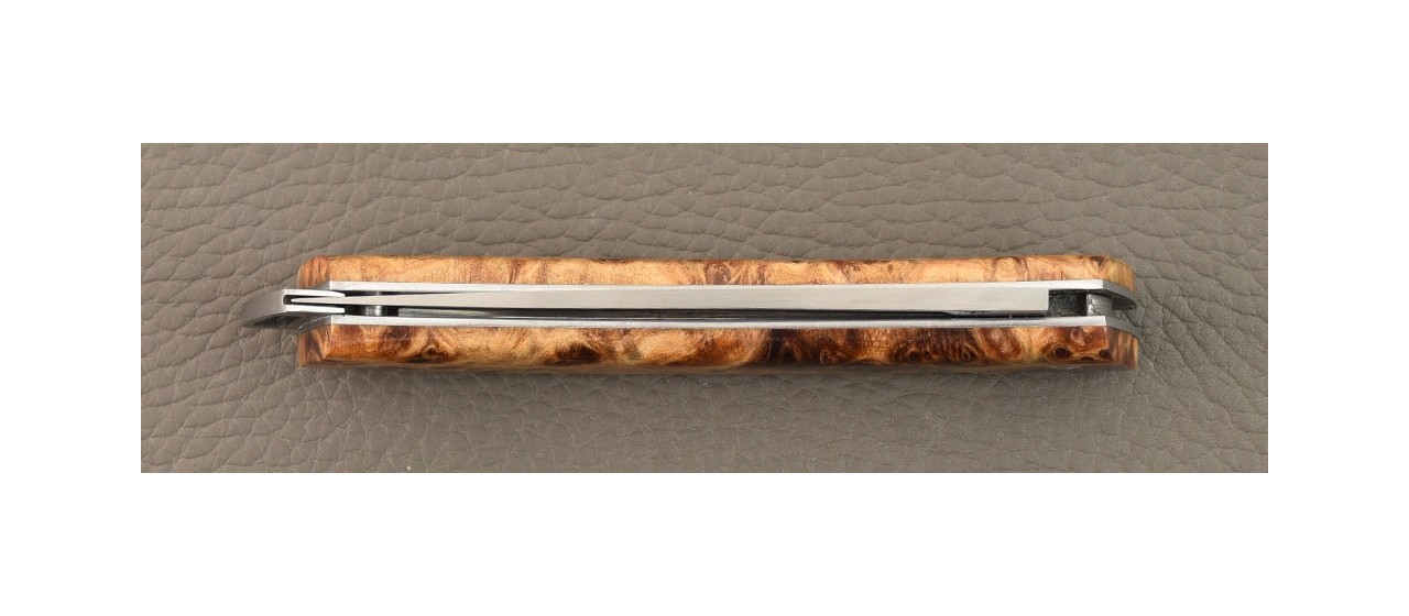 Le Thiers® Nature Full handle Stabilized poplar burl