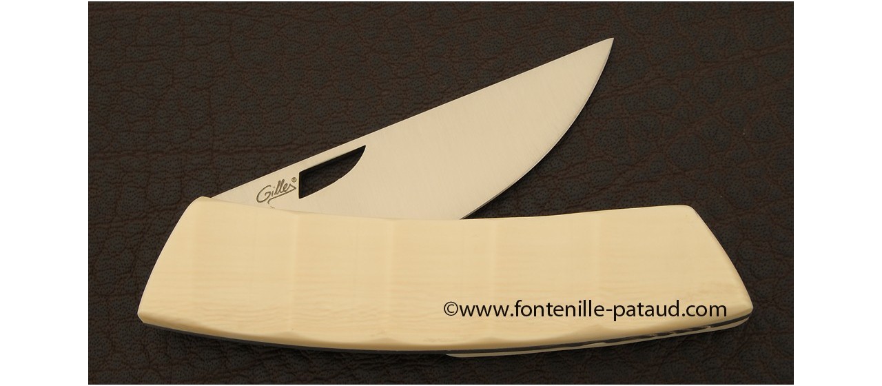 Le Thiers Knife Bamboo Range White Mammoth ivory