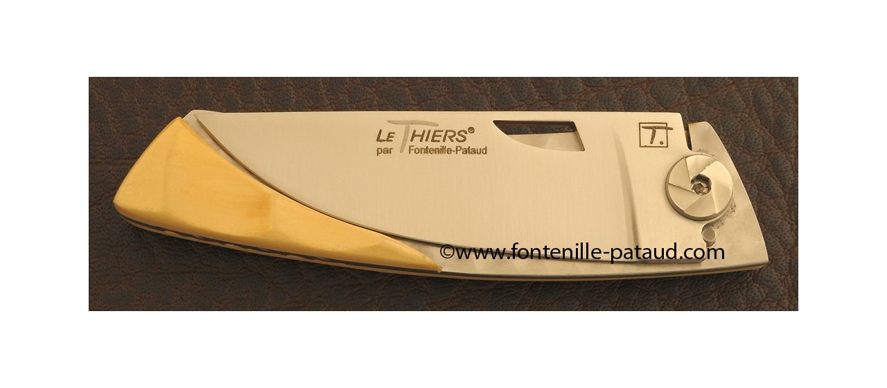 Le Thiers Knife Bamboo Range Boxwood