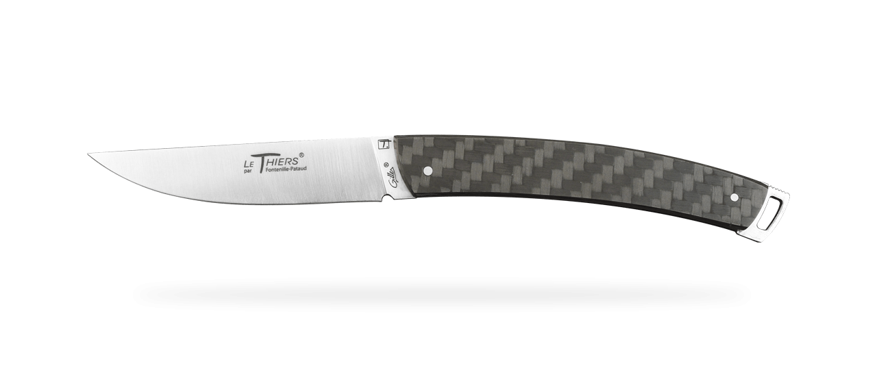 Couteau Le Thiers® Nature Fibre de carbone ultra léger