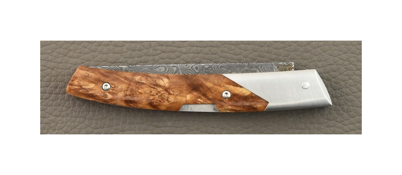 Le Thiers® Advance Damascus Stabilized Maple