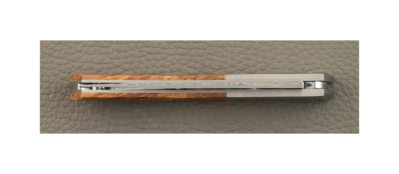 Le Thiers® Advance Damascus Stabilized Maple