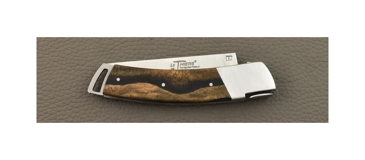 Le Thiers® Gentleman Marbled ebony knife
