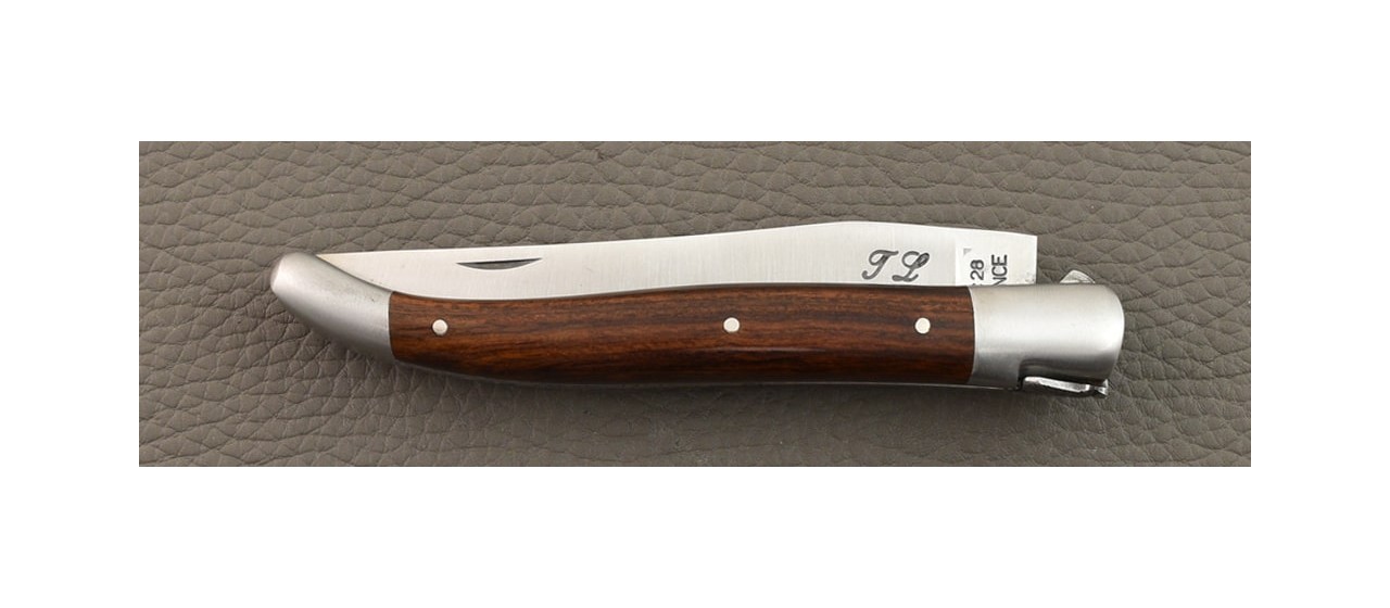 Laguiole 12cm Ironwood knife by Jérôme Latreille