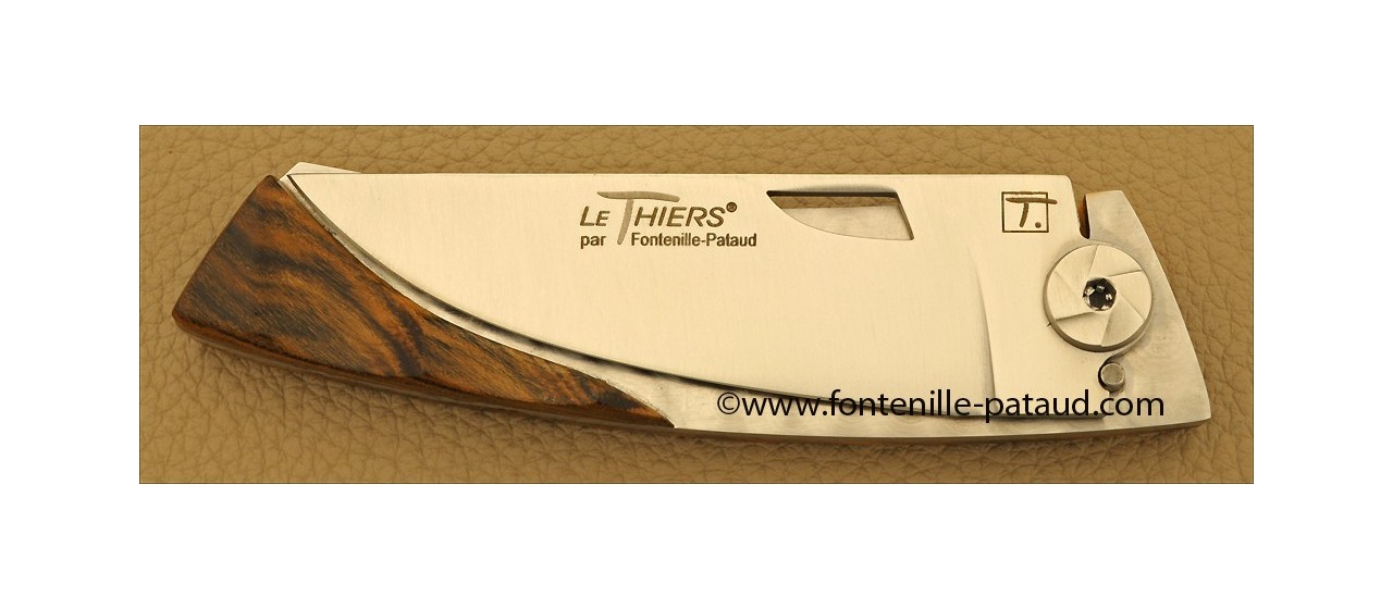 Le Thiers Knife Bamboo Range Pistachio wood