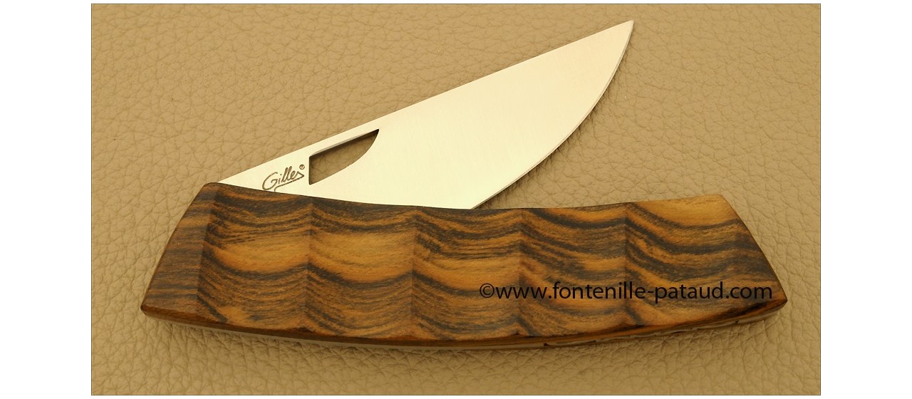 Le Thiers Knife Bamboo Range Pistachio wood